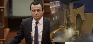 Albin Kurti reagon pas shembjes së Teatrit: Të mbrojmë çdo cep të kulturës sonë