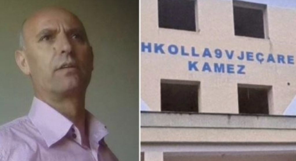 Drejtori  shet për hesap të vetë materialet e shkollës së shkatërruar nga tërmeti