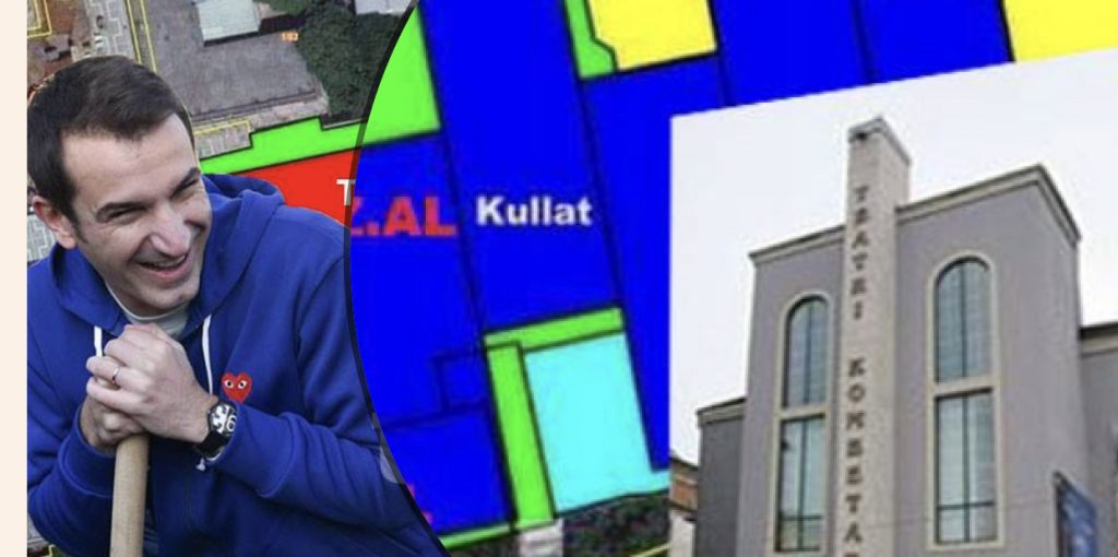 Trualli i Teatrit Kombëtar i kalon Bashkisë
