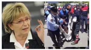 Doris Pack reagon pas dhunës policore me protestuesit: Kjo është fytyra e vërtetë e premtimeve të Ramës në takimet europiane