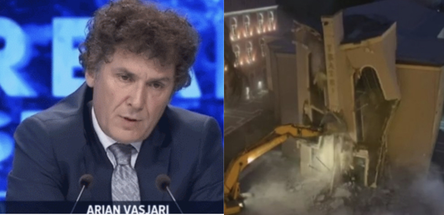 Vasjari:Shembja e Teatrit Kombëtar, fragment i skizofrenisë së pushtetit që humb kontrollin në fund të mandatit