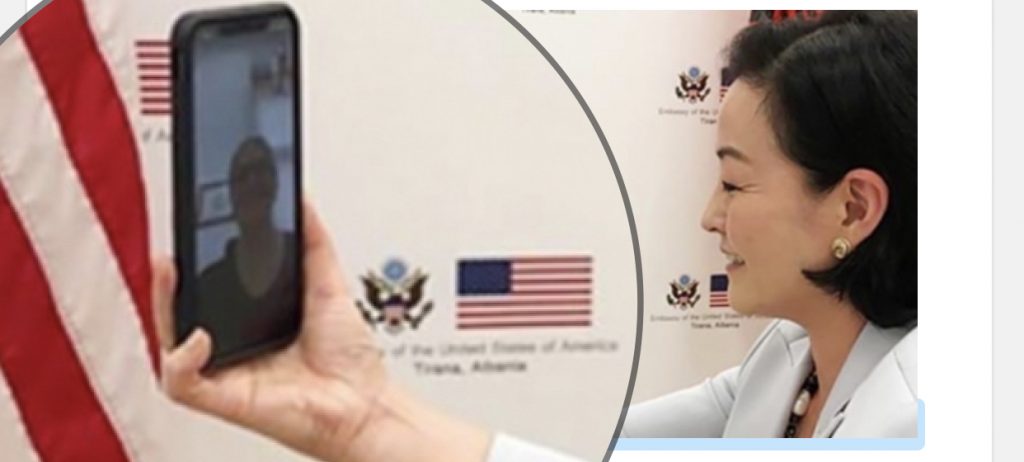 Ambasadorja amerikane i telegonon kreut të veringut,Genta Bungos : Shqipëria dhe SHBA duan që reforma në drejtësi të ketë sukses