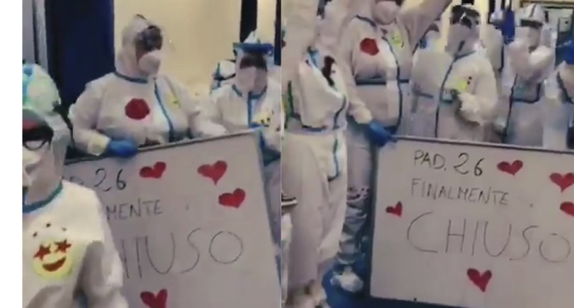 Itali, festojnë mjekët dhe infermierët (VIDEO)