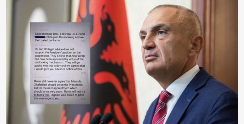 Publikoi mesazhin e diplomatit të huaj, Meta: Kambanë alarmi për të gjithë