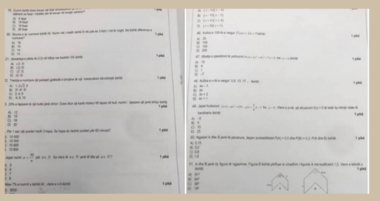 Denocimi i PD: Dështim, testi i matematikës doli nëpër grupe Whatsappi para provimit