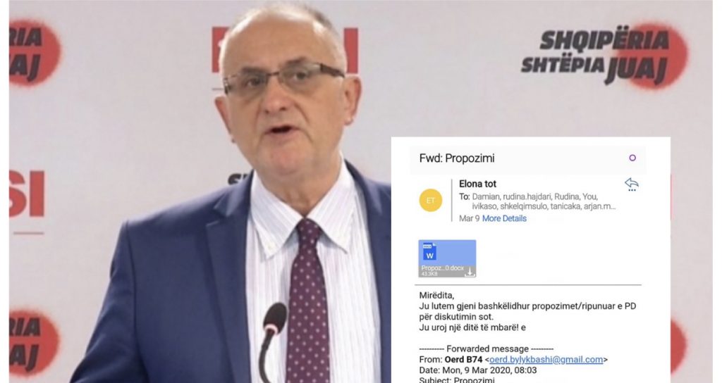 Vasili nxjerr ‘bllof’ mazhorancën, publikon mesazhin për ‘Zgjedhoren’: Opozita s’ka bërë propozim shtesë, ja si po mashtrohet