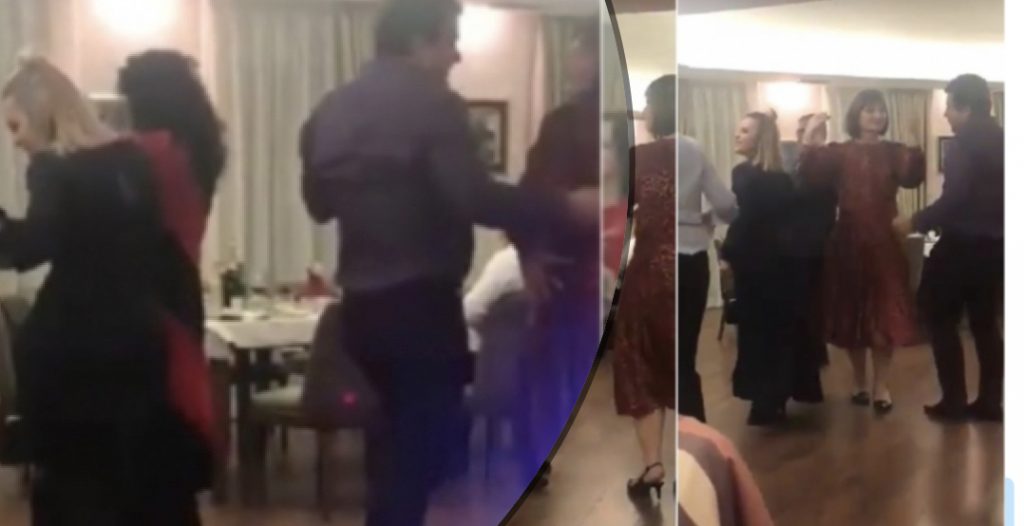 VIDEO/ Gjyqtarët e vettingut festojnë me muzikë