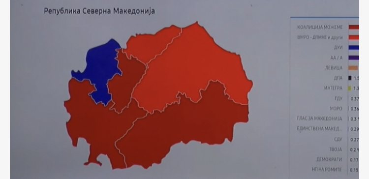 Numërohen 93% të votave në Maqedoninë e Veriut, ja sa deputetë kanë fituar partitë shqiptare