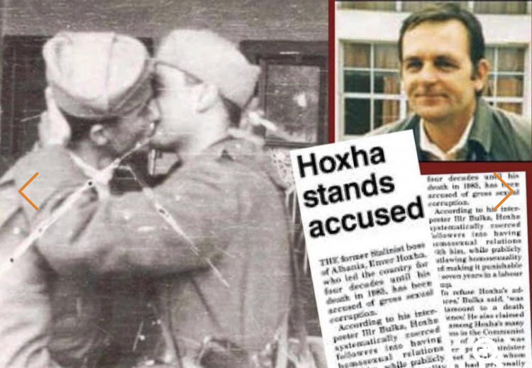 Enver Hoxha ishte homoseksual’