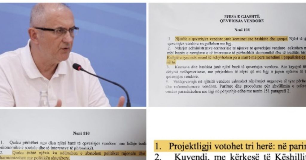 Vasili akuzon maxhorancën: Rama po vendos të ndajë vendin në 4 vilajete