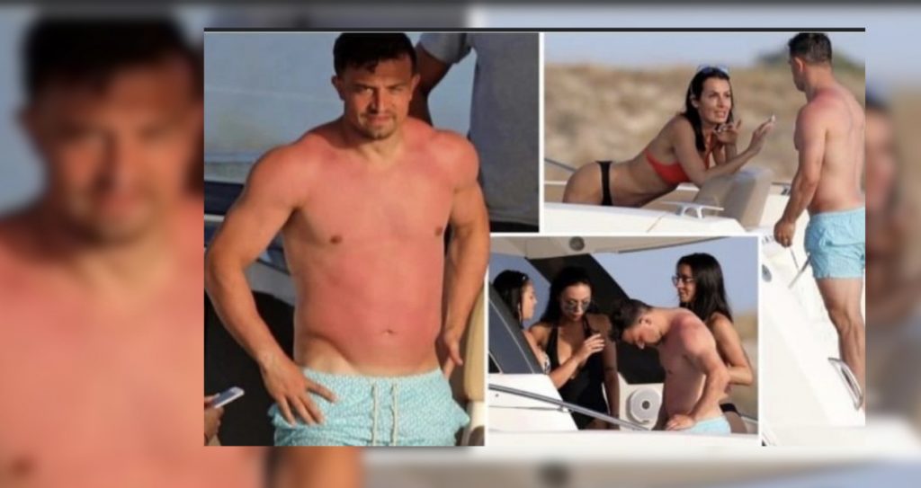 Foto/”The Sun” tallet me Xherdan Shaqirin