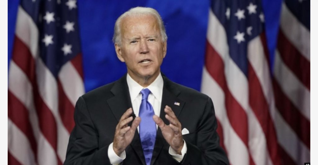 Joe Biden pranon emërimin e demokratëve për president: Bashkë mund ta kapërcejmë këtë errësirë