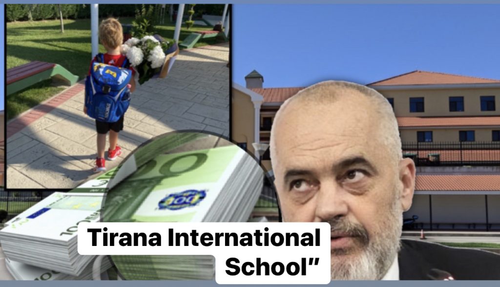 20 mijë euro në vit pagesa për shkollën e Zahos nga  kryeministri Rama