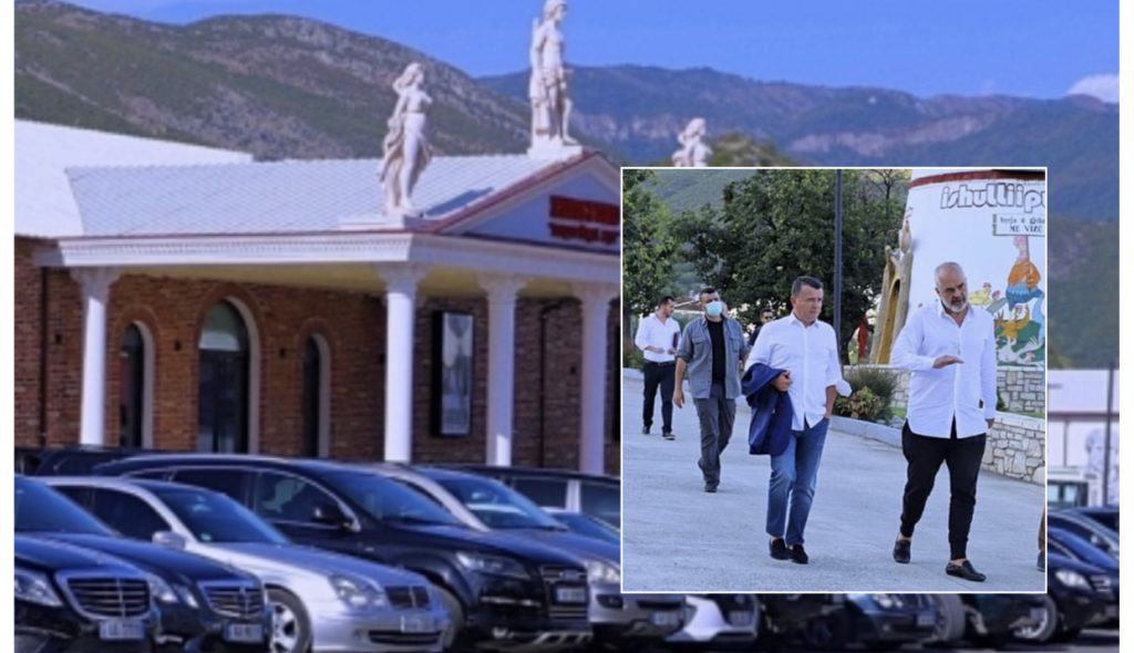 Kryebashkiakët me  makina superluksoze në takimin me Ramën