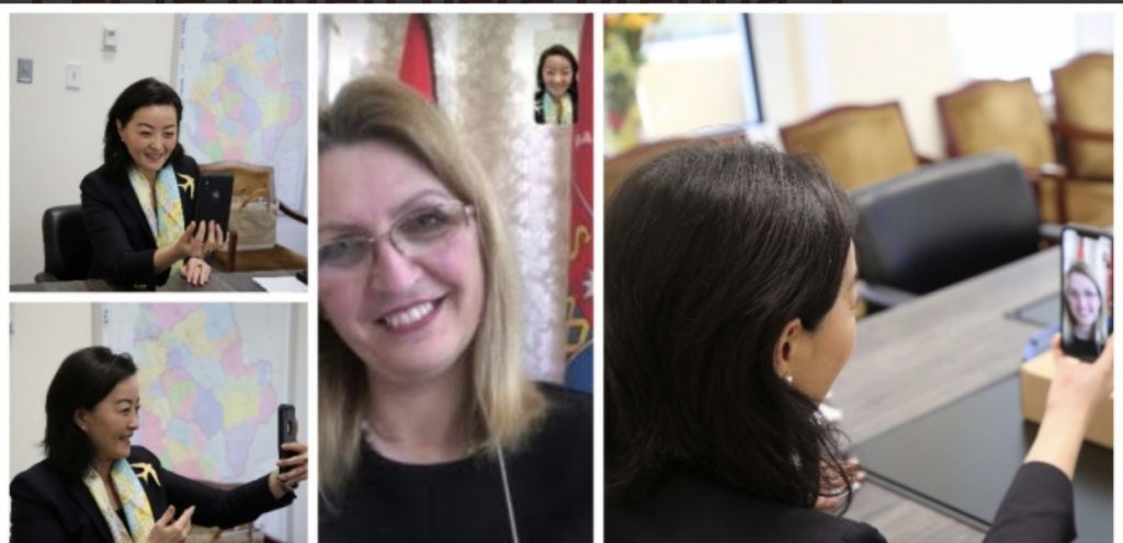 Yuri Kim takim me Voltana Ademin, i shkon në zyrë