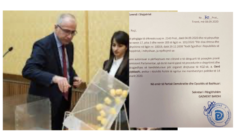 Zgjedhja e KQZ se re/ PD i përgjigjet Gamoz Ruçit