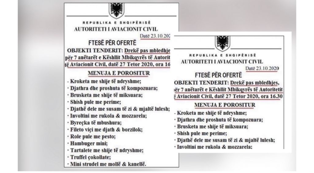 Tenderi i drekës për Këshillin Mbikqyrës