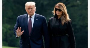 Presidenti i SHBA Donald Trump dhe bashkëshortja Melania dalin pozitivë me Covid-19