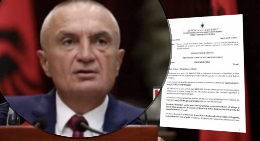 Avokatura e Shtetit i fsheh dokumentet presidentit  Meta