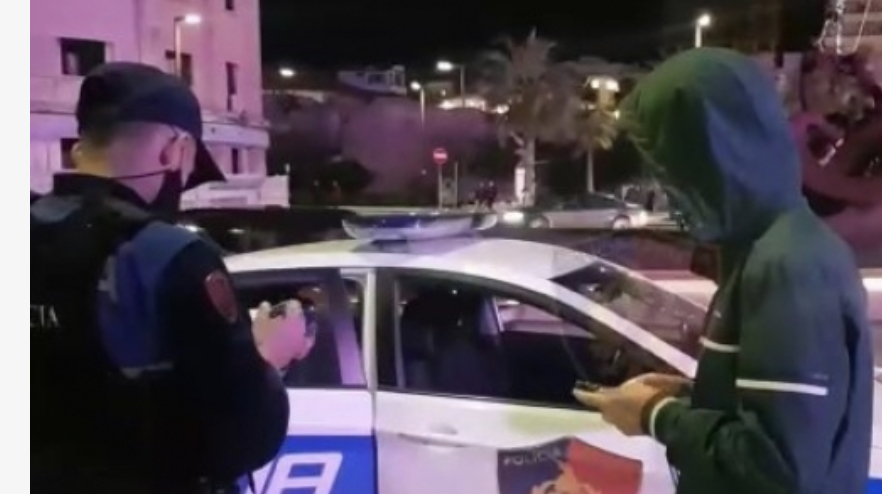 Policia  gjoba pa fund për maskat