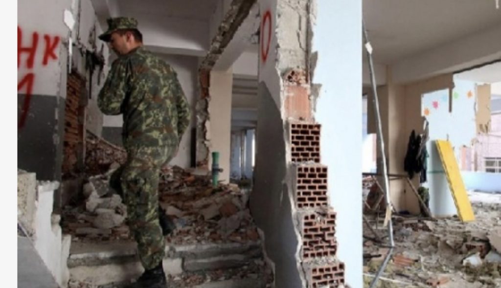 Shembja e pallatit me 130 kg eksploziv në Durrës, plagoset një efektiv i ushtrisë