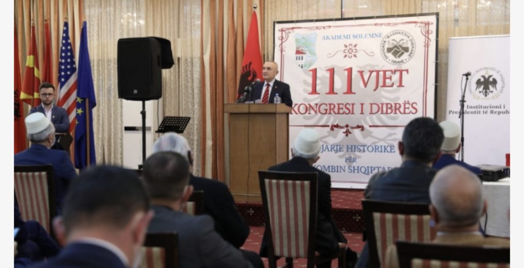 Meta në ceremoninë e 111-vjetorit të Kongresit të Dibrës: Sfida më e madhe të mbajmë të rinjtë në këto troje