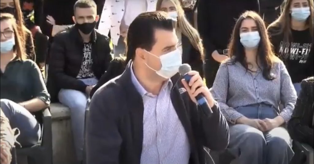 Kryetari i PD,  Basha: Atë që s’ka bërë tetë vjet  Rama mendoni se do ta bëjë në 4 vitet e ardhshme?