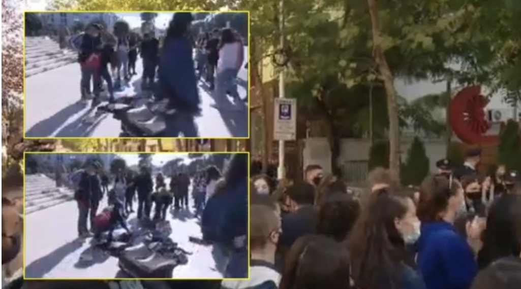 Protesta e studentëve zhvendoset te Kryeministria, me rroba, valixhe, libra dhe tenxhere, thirrje Ramës: Na ndihmoni, ose…