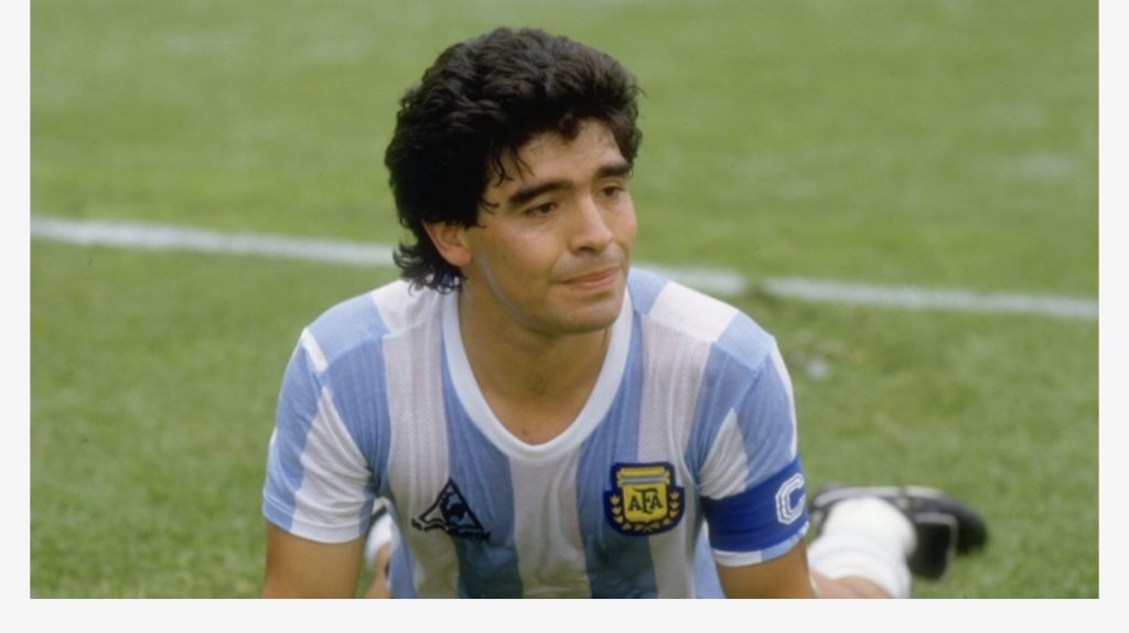 SHUHET legjenda e futbollit botëror Diego Armando MARADONA