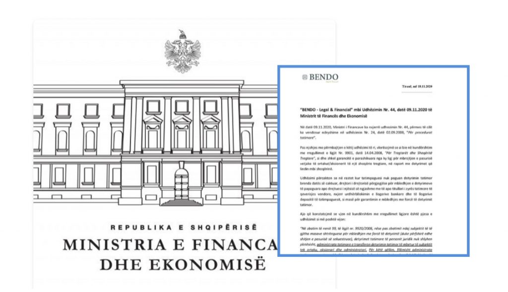 Bllokim të LLOGARIVE BANKARE të aksionerëve po s’u paguan tatimet, reagojnë juristët: GAFE, ata as e dinë nëse drejtuesit e kompanive