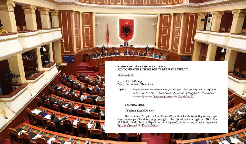 Drafti për Kodin e ri Penal, BURGIM të përjetshëm për vrasjen e policit