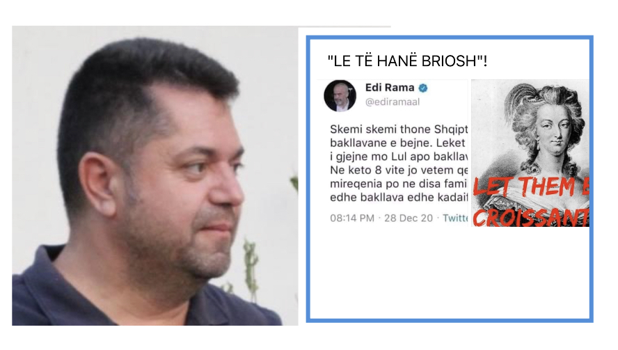 Edit i ka vrarë sytë bakllavaja!