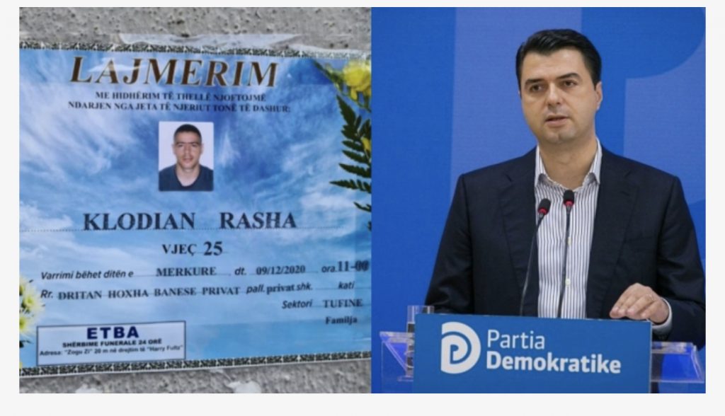 Lulzim Basha shkon në familjen e 25-vjeçarit të vrarë nga efektivi i policisë