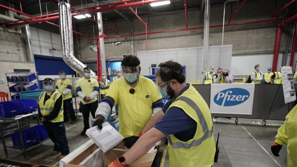 Greqia mer dozat e para të Pfizer