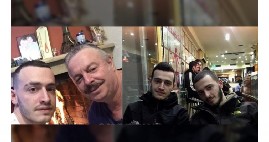 Del foto e shqiptarit që u vra në Athinë