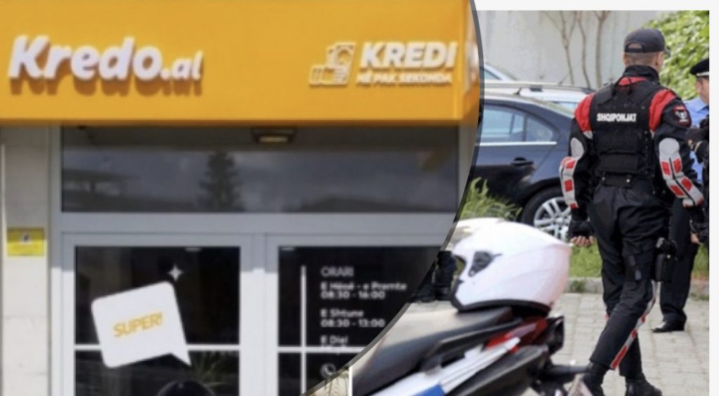 Grabitet filiali i ‘Kredo.al’ në Tiranë, autori kërcënon punonjësit dhe merr paratë