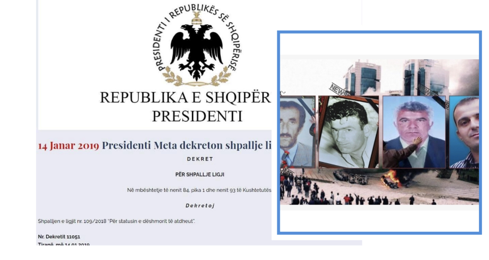 4 Deshmoret e 21 Janarit, si mish per topin e 25 Prillit!