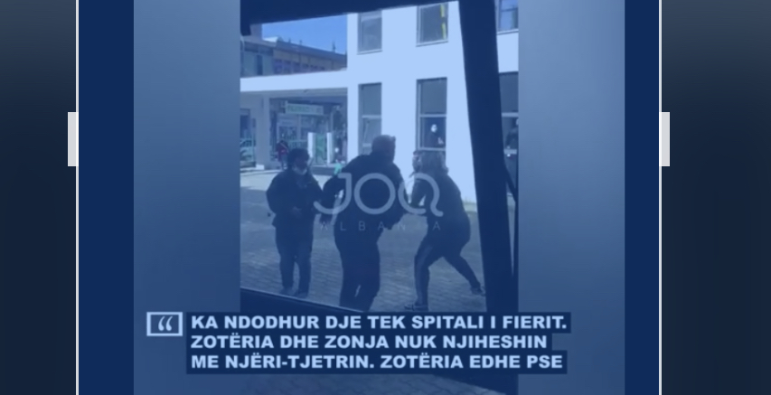 Ngjarje e shëmtuar në Spitalin e Fierit/ Burri qëllon me shkelma e grushte një grua