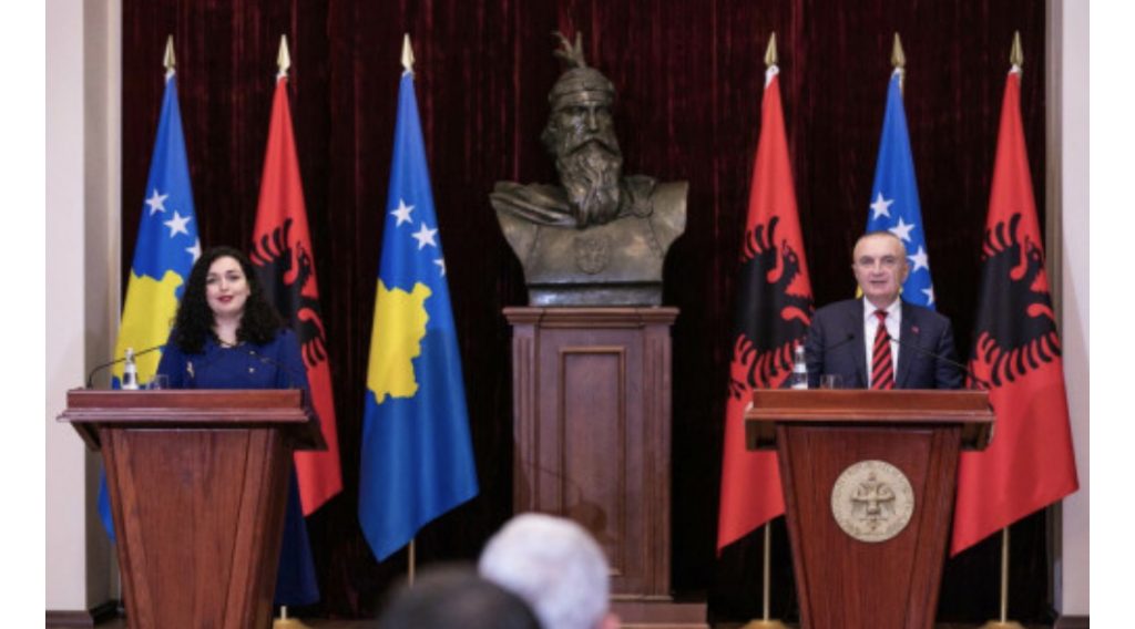 Presidenti i Shqipërisë Ilir Meta i ka dërguar sot një letër urimi presidentes në detyrë të Kosovës Vjosa Osmani, në 13-vjetorin e pavarësisë.