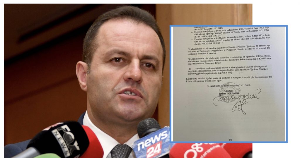 Dokumenti/ Gjykata e Lartë vendos konfiskimin e pasurive të ish-kryeprokurorit Adriatik Llalla