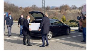 FOTO/ Maqedonia e Veriut merr nga Serbia dërgesën e dytë me vaksina anti-Covid! Ja me se transportohen