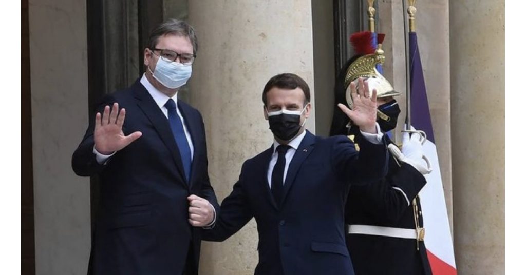 Macron flet për bisedimet Kosovë-Serbi  me Vuçiç:Me rëndësi gjetja e një zgjidhjeje për të cilën pajtohen të dy palët