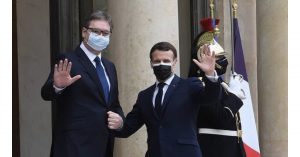 Macron flet për bisedimet Kosovë-Serbi  me Vuçiç:Me rëndësi gjetja e një zgjidhjeje për të cilën pajtohen të dy palët