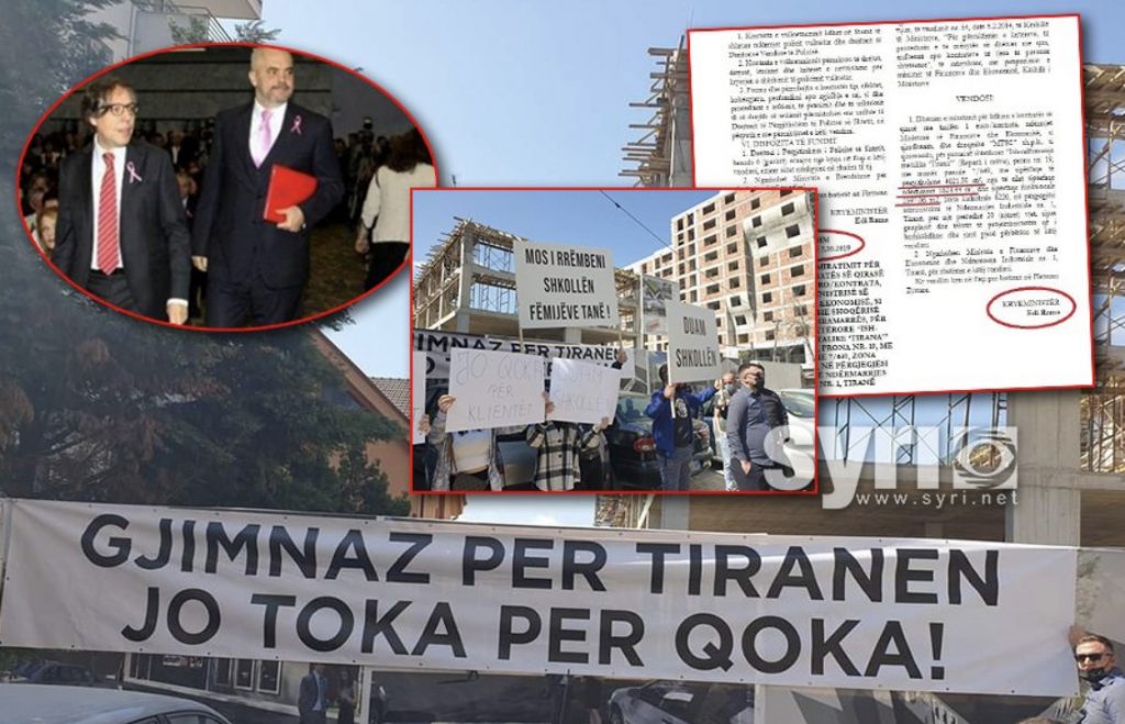 Afera, si Edi Rama i fali Bolinos tokën e shkollës së fëmijëve