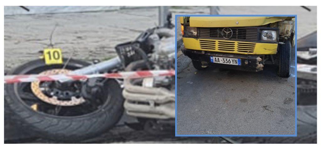 Ndërron jetë motoristi që u përplas në Tiranë