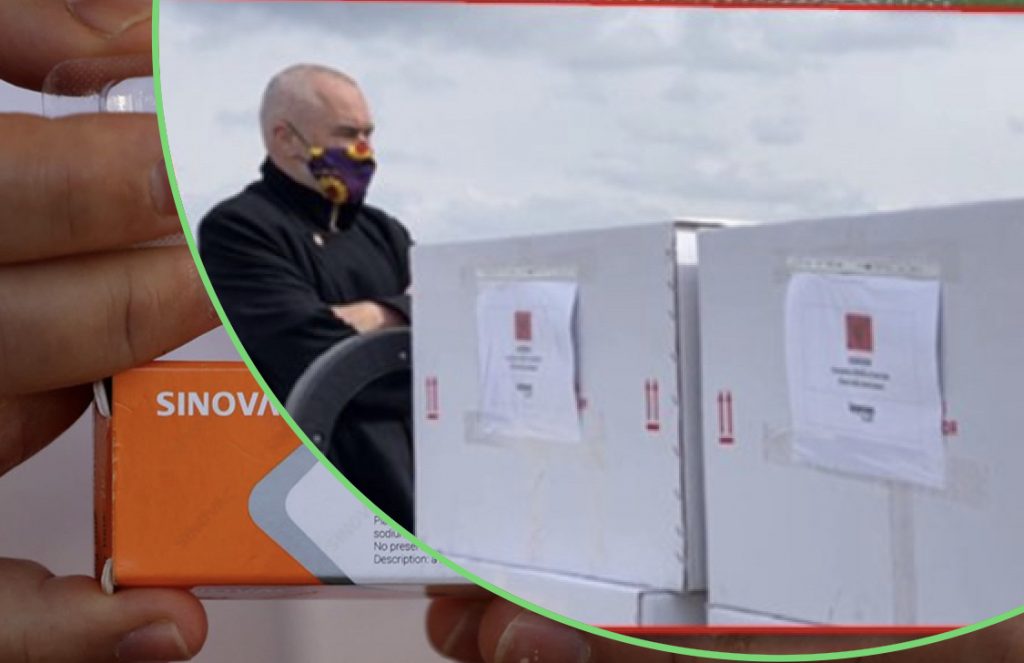 Rama  sjell në Shqipëri vaksina të pa certifikuara