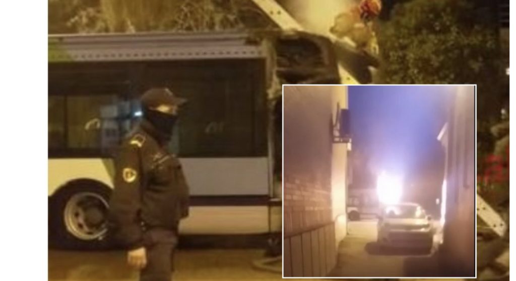 Përfshihet nga flakët urbani, zjarri fillimisht ra në motor më pas…
