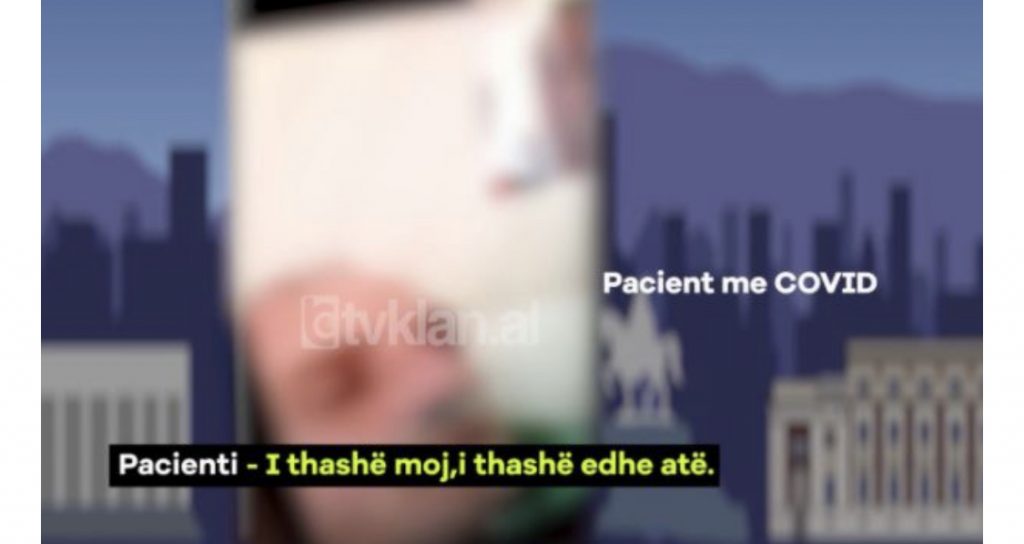 Denoncimi pacientit nga spitali Covid: Me japin vetëm një panine