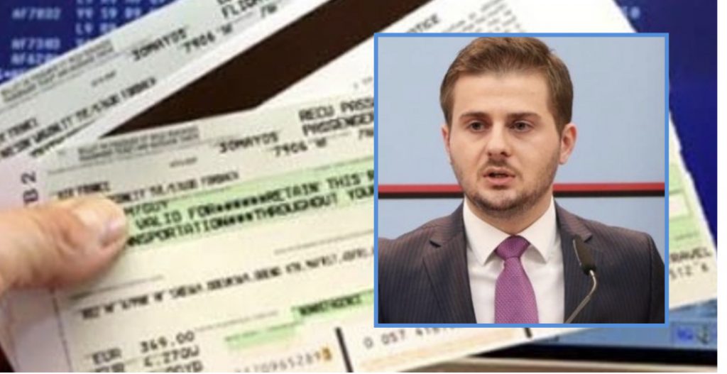 Gent Cakaj goditi rëndë financat: Qindra miliona lekë për bileta avioni