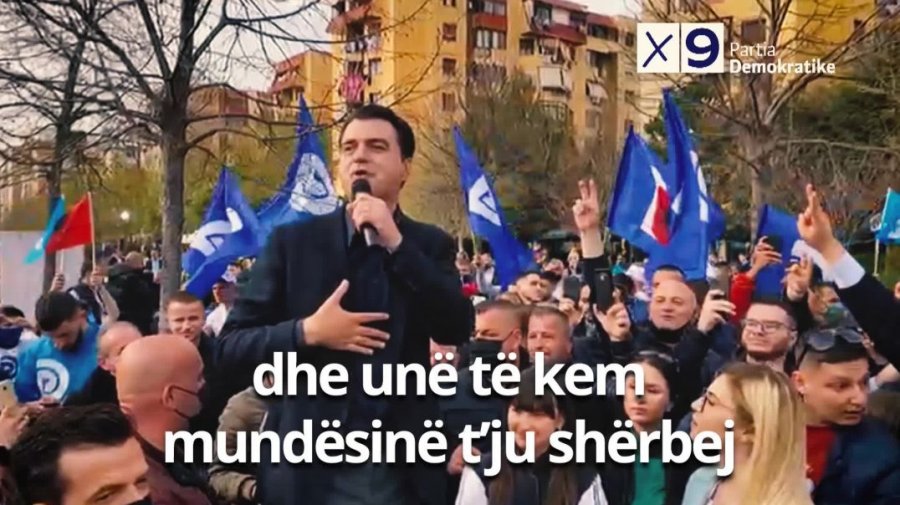 Basha apel  shqiptarëve: Vetëm ti mund ta sjellësh ndryshimin, voto 9-Shqipëria fiton